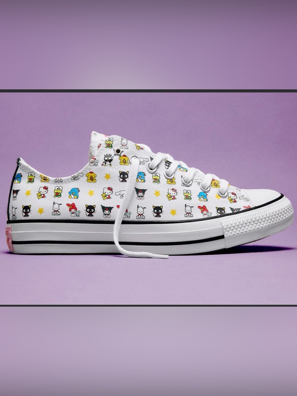 LIMITED EDITION 👟 Converse x Hello Kitty and Friends Chuck BFFS Sneaker - Picture 1 of 7